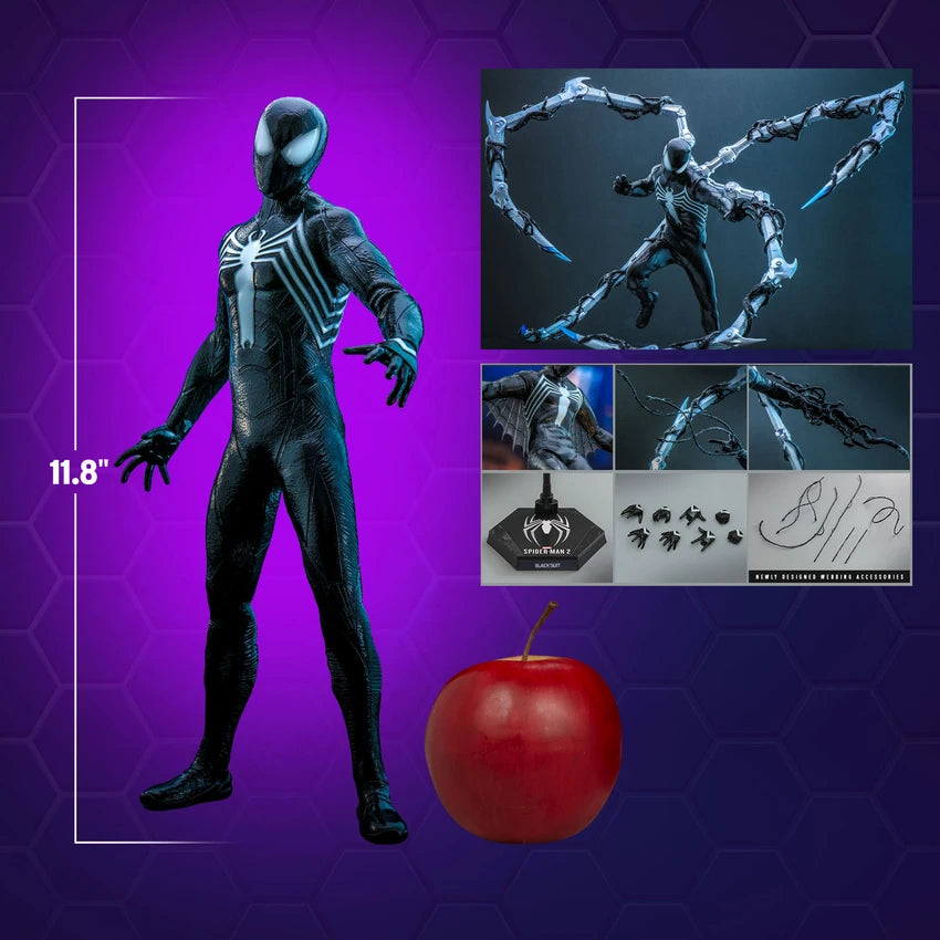 PETER PARKER (BLACK SUIT) Sixth Scale Figure by Hot Toys