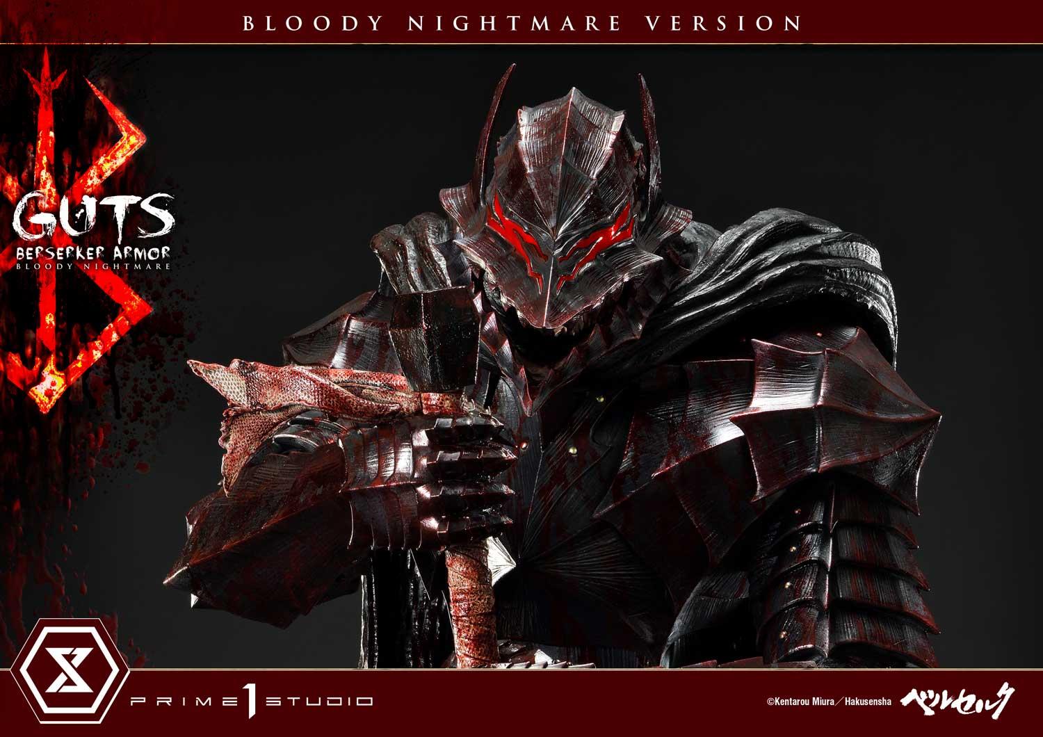 Berserk Guts Berserker Armor Bloody Nightmare Version Statue from Prime1 Studios