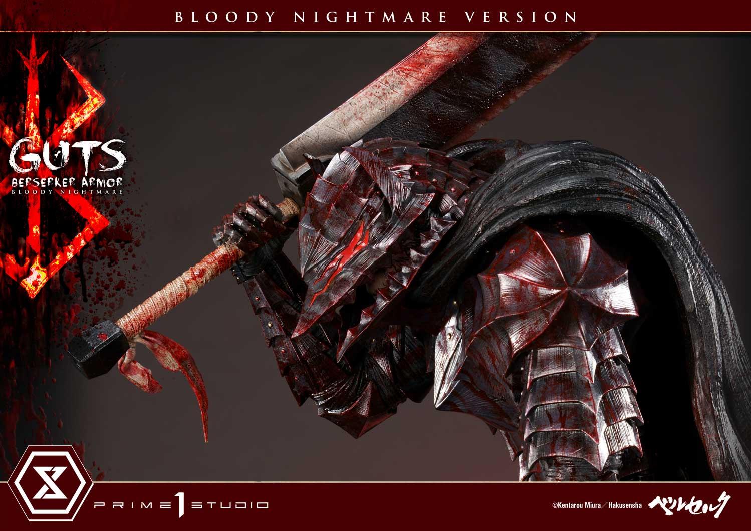 Berserk Guts Berserker Armor Bloody Nightmare Version Statue from Prime1 Studios