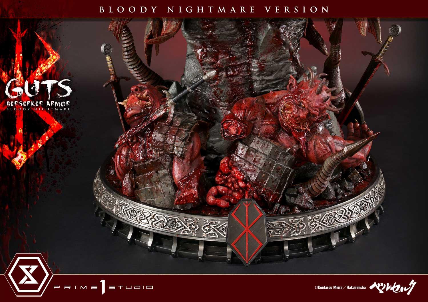Berserk Guts Berserker Armor Bloody Nightmare Version Statue from Prime1 Studios