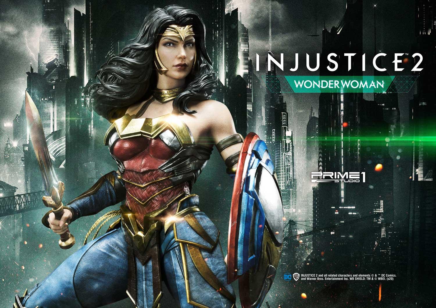 Injustice 2 Wonder Woman Statue By Prime1 Studios