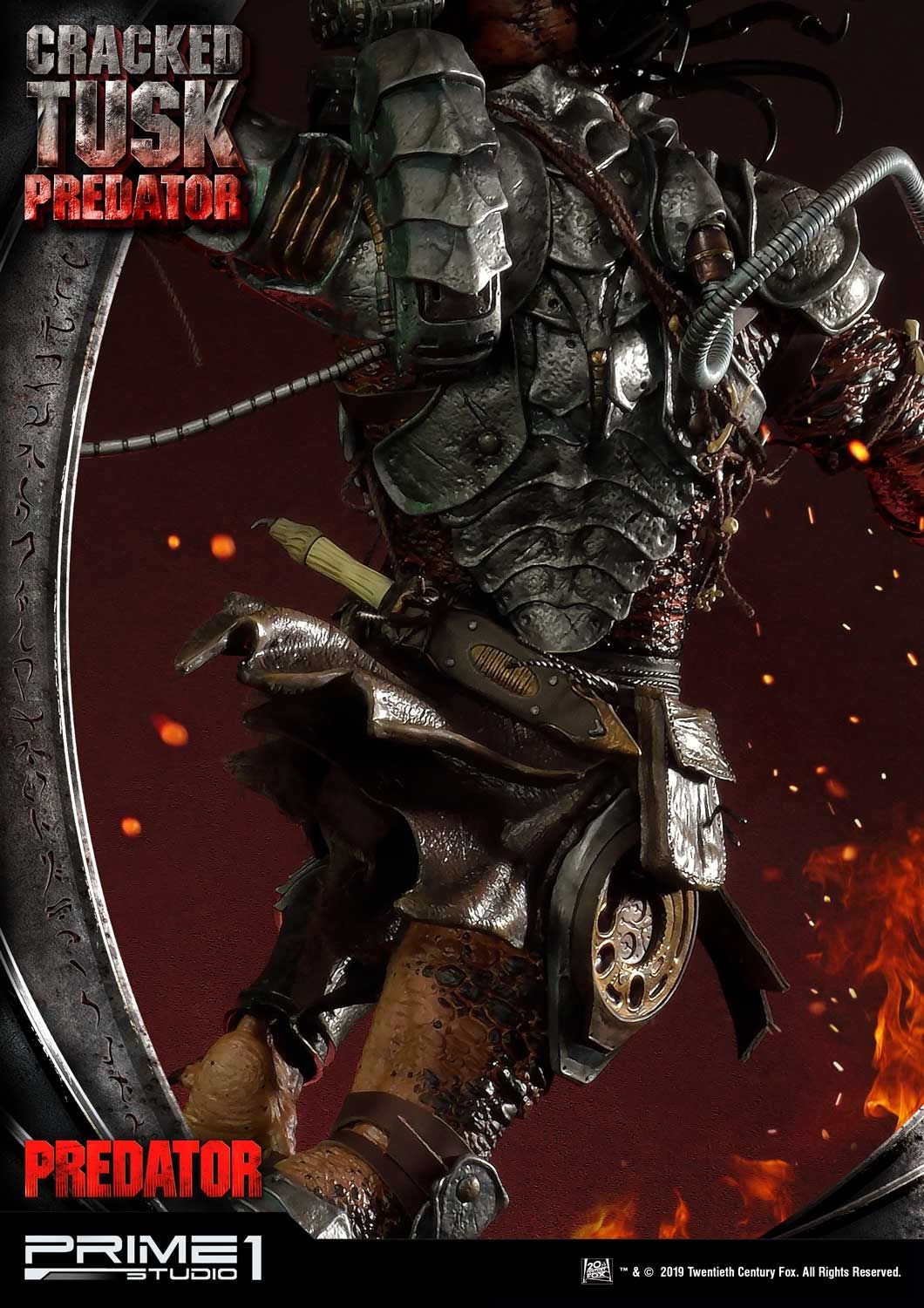 Predator (Comics) Cracked Tusk Predator Statue by Prime1 Studios