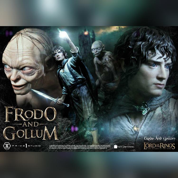 The Lord of the Rings series: Frodo and Gollum Statue By Prime 1 Studio