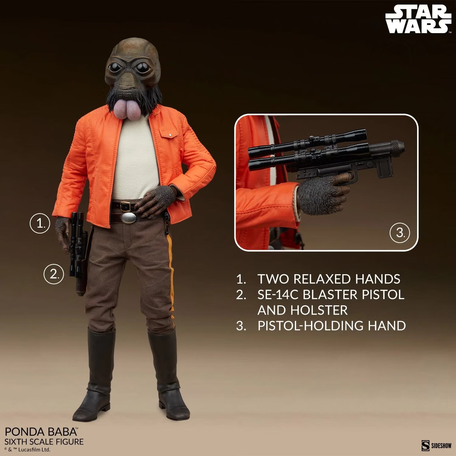 Ponda Baba™ Sixth Scale Figure By Sideshow