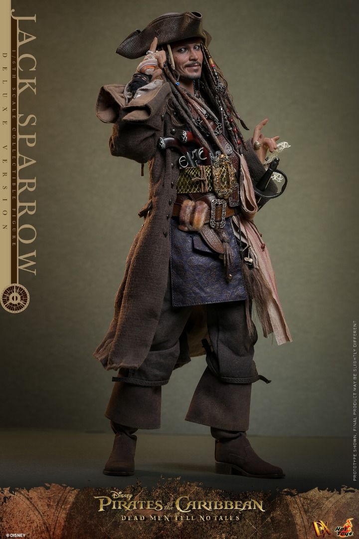 JACK SPARROW Sixth Scale Figure by Hot Toys