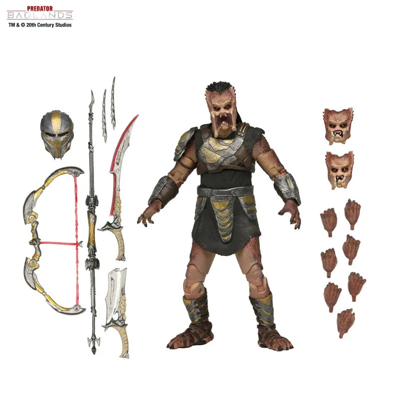 Predator Badlands Ultimate Dek (Training Armor) Action Figure From Neca