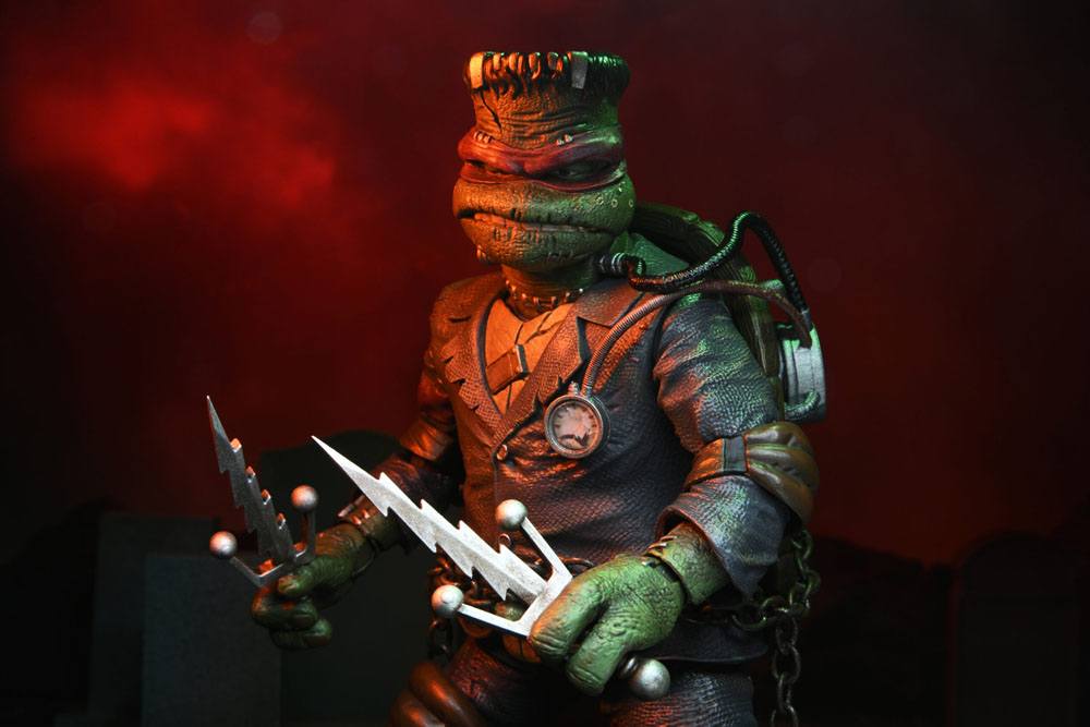 Universal Monsters x TMNT Ultimate Raphael as Frankenstein's Monster