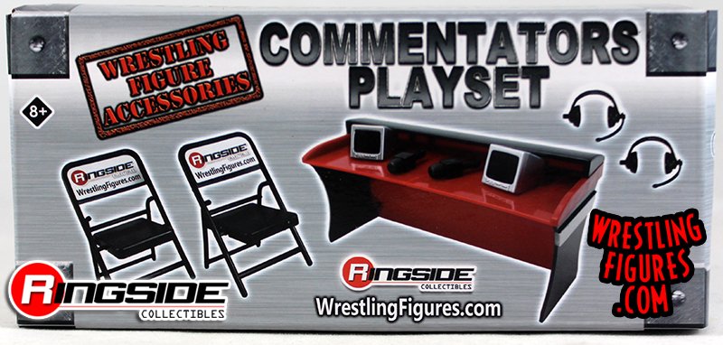 Commentators Playset - Ringside Exclusive