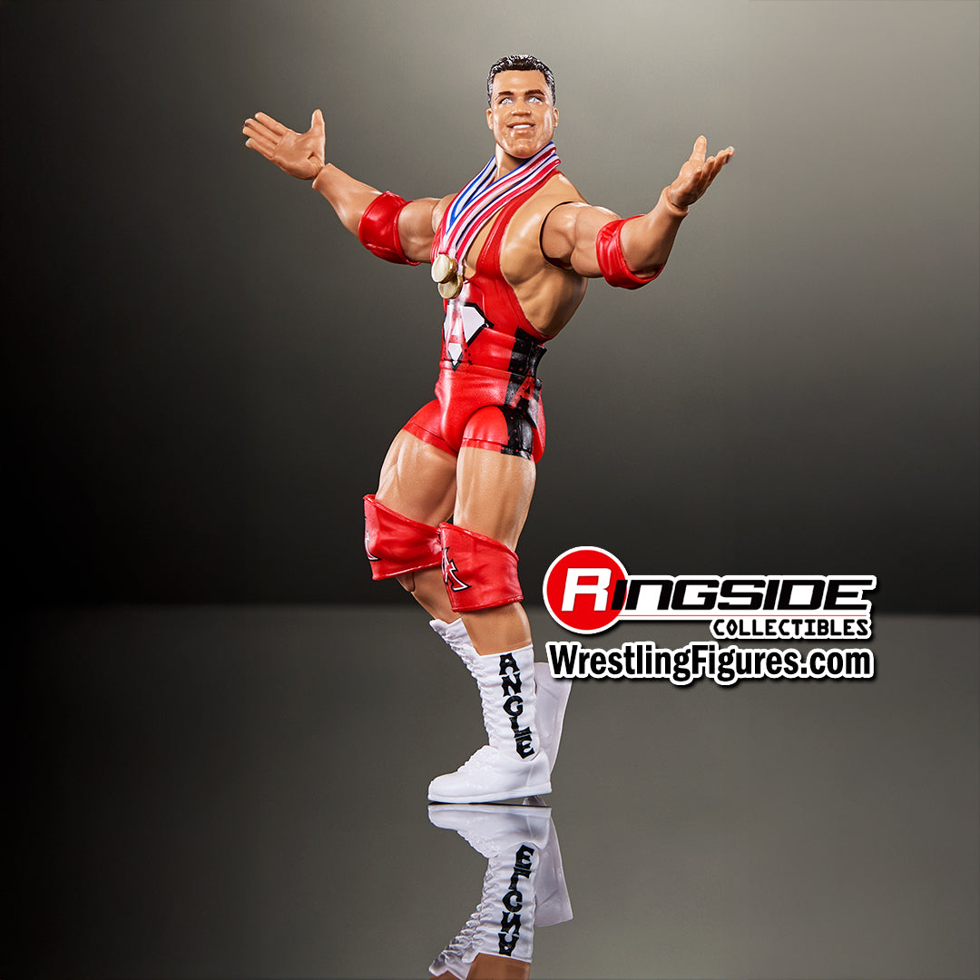 Kurt Angle (with Wig) WWE Defining Moments Ringside Exclusive Action Figure