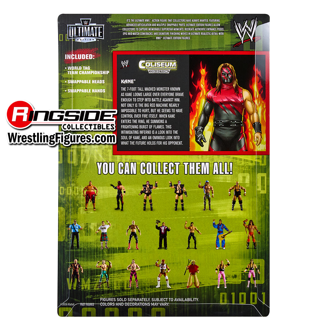 Kane WWE Coliseum Collection Ringside Exclusive Action Figure