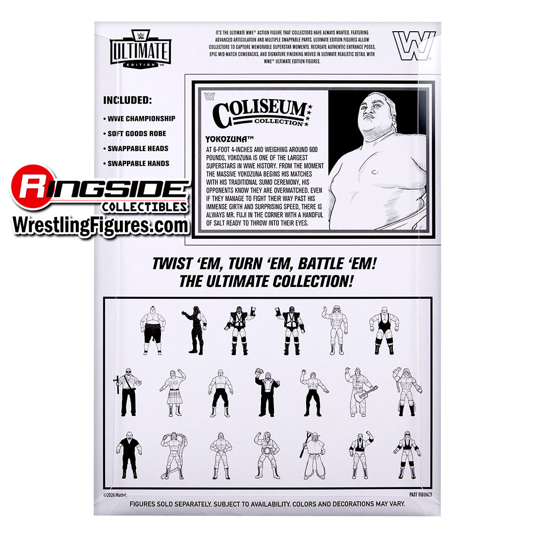 Yokozuna (Red) WWE Coliseum Collection Ringside Exclusive Action Figure