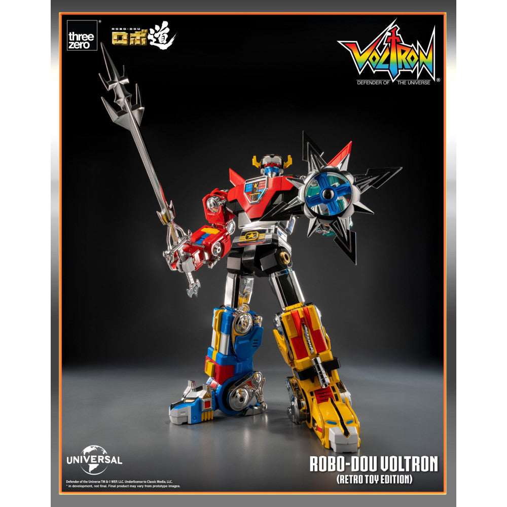 ROBO-DOU Voltron (Retro Toy Edition) Action Figure by ThreeZero