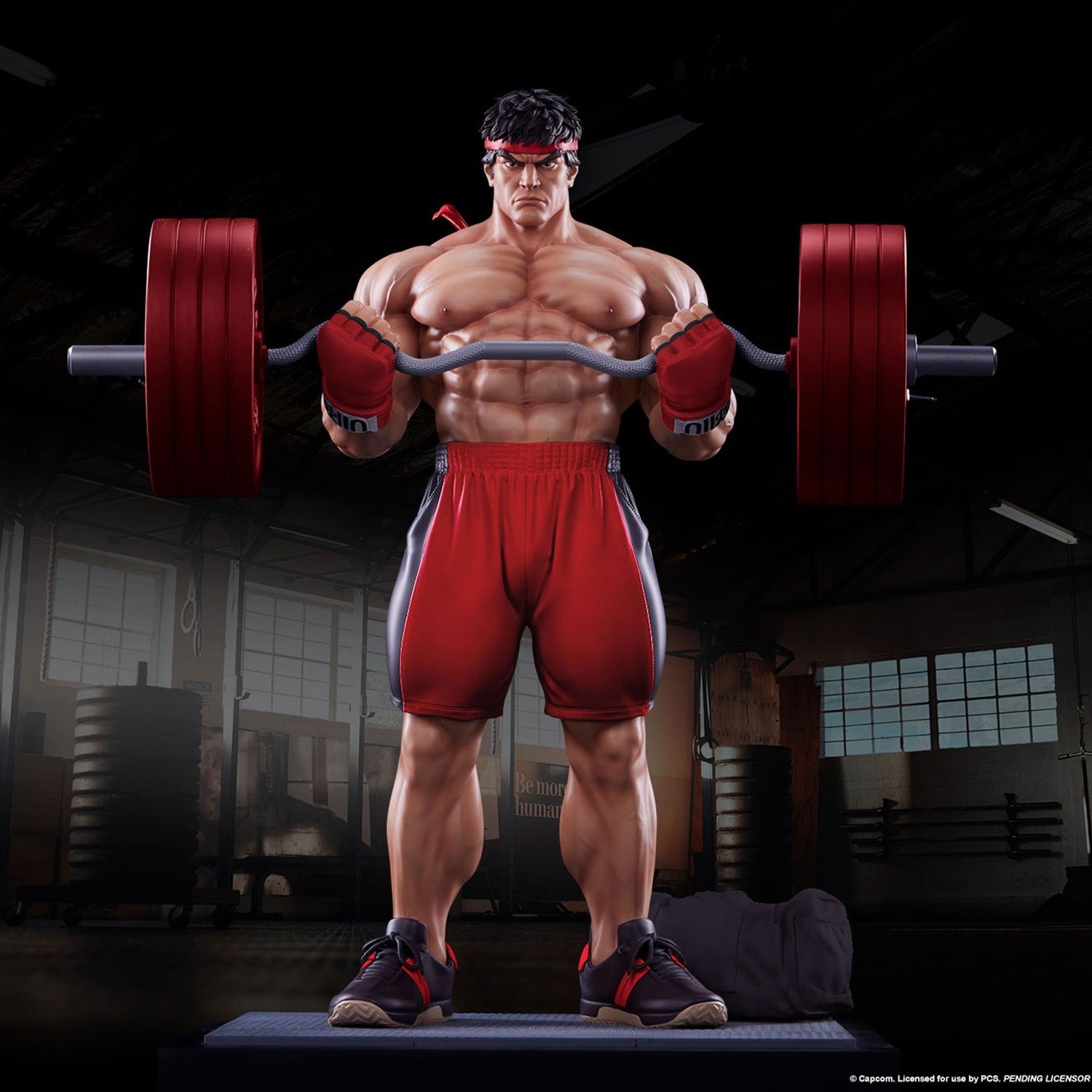 Ryu: Powerlifting Ex Statue By Pcs Collectibles