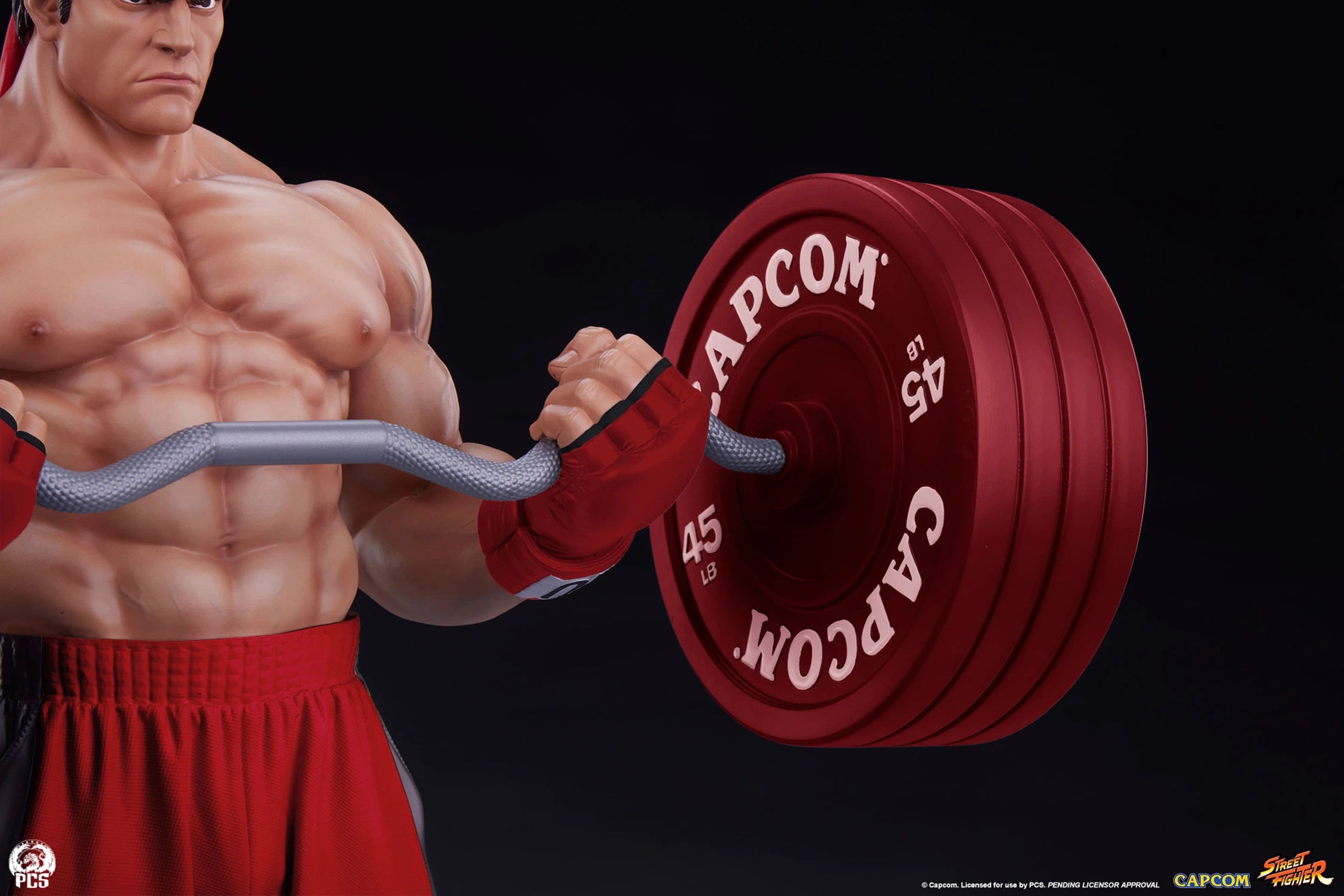 Ryu: Powerlifting Ex Statue By Pcs Collectibles