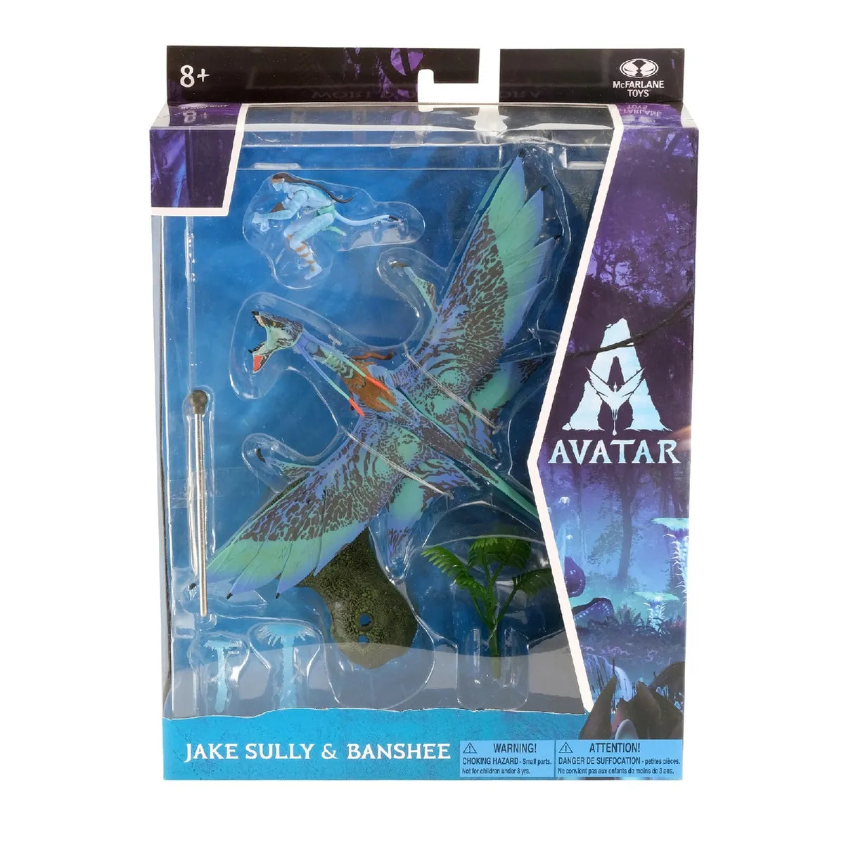 Jake Sully Banshee Deluxe Figure By Mcfarlane