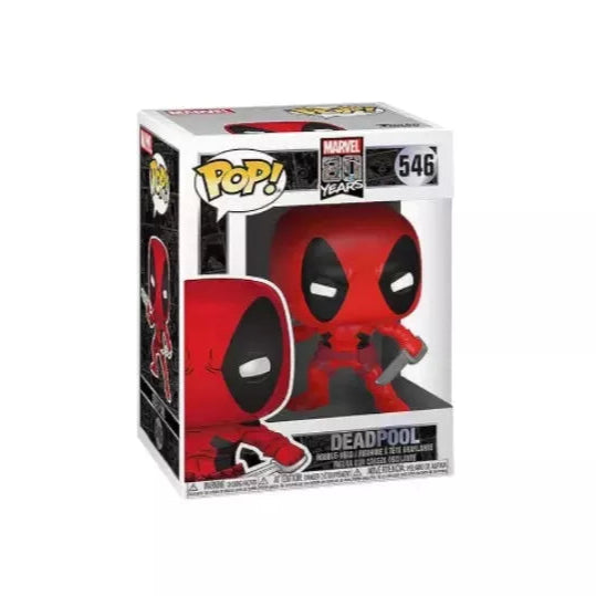 Deadpool Marvel 80th Anniversary (First Appearance) Funko Pop!
