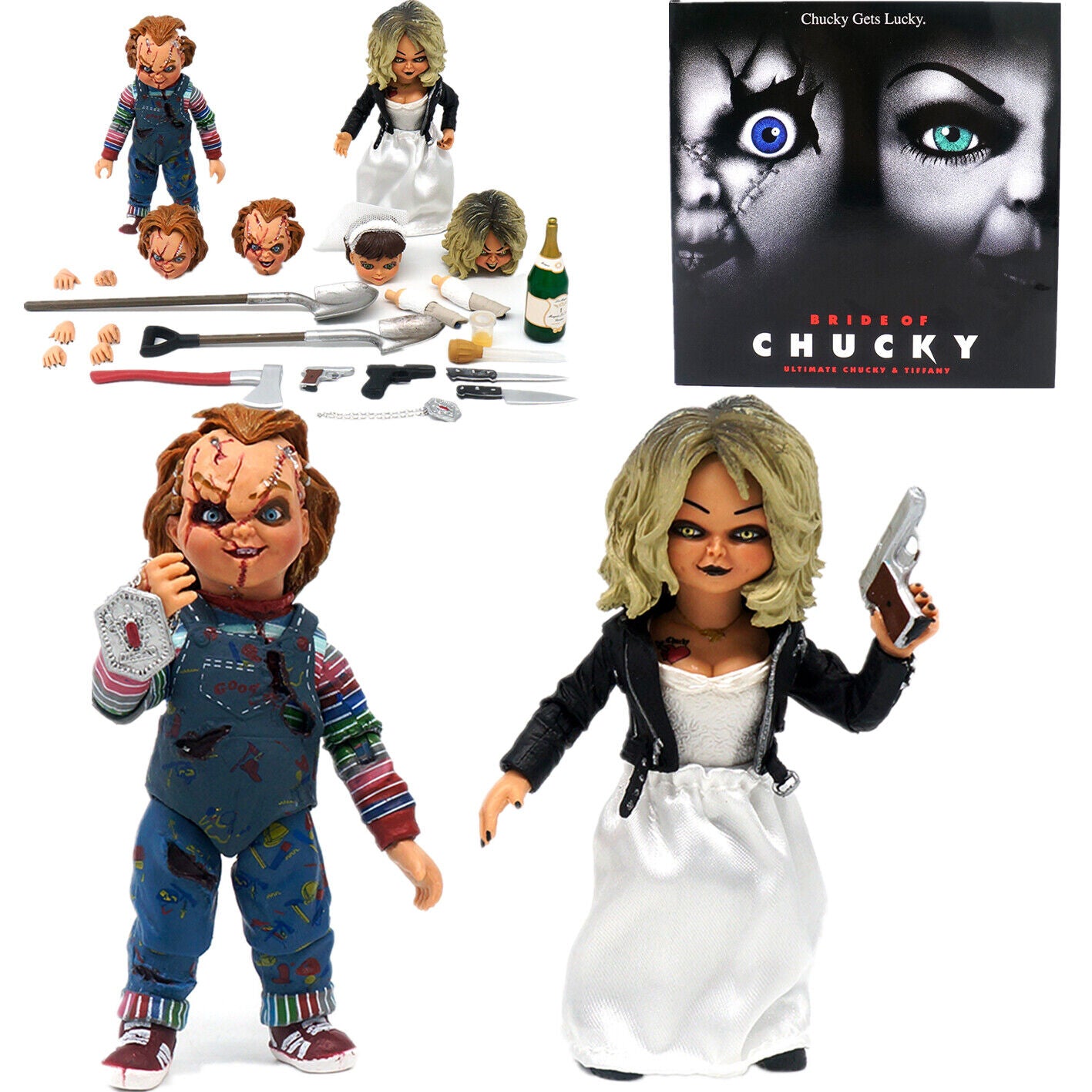 Bride Of Chucky And Tiffany By Neca