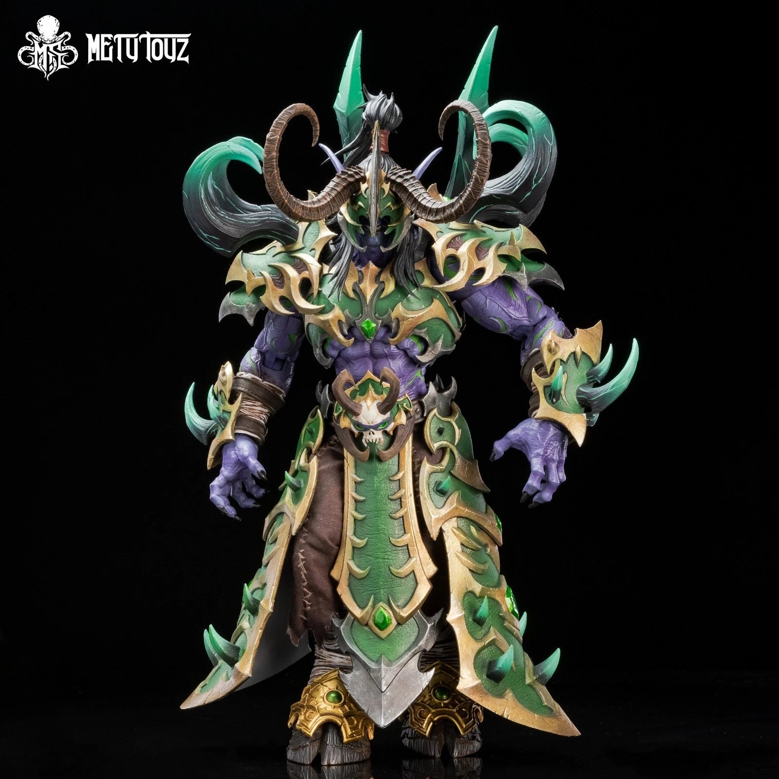 Metytoyz WF 2025 Limited Demon Hunter Illidan 1:10 Action Figure