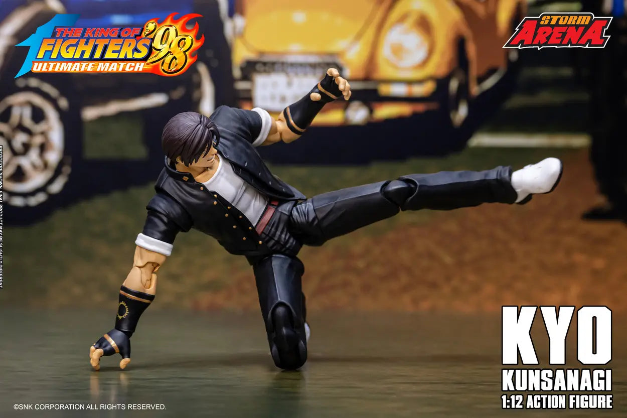 The King of Fighters '98 Ultimate Match Storm Arena Kyo Kusanagi Action Figure