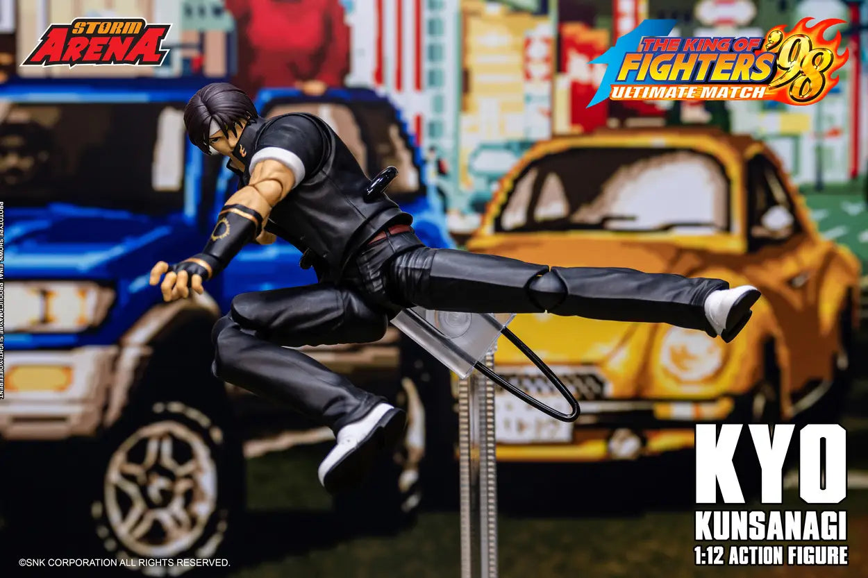 The King of Fighters '98 Ultimate Match Storm Arena Kyo Kusanagi Action Figure