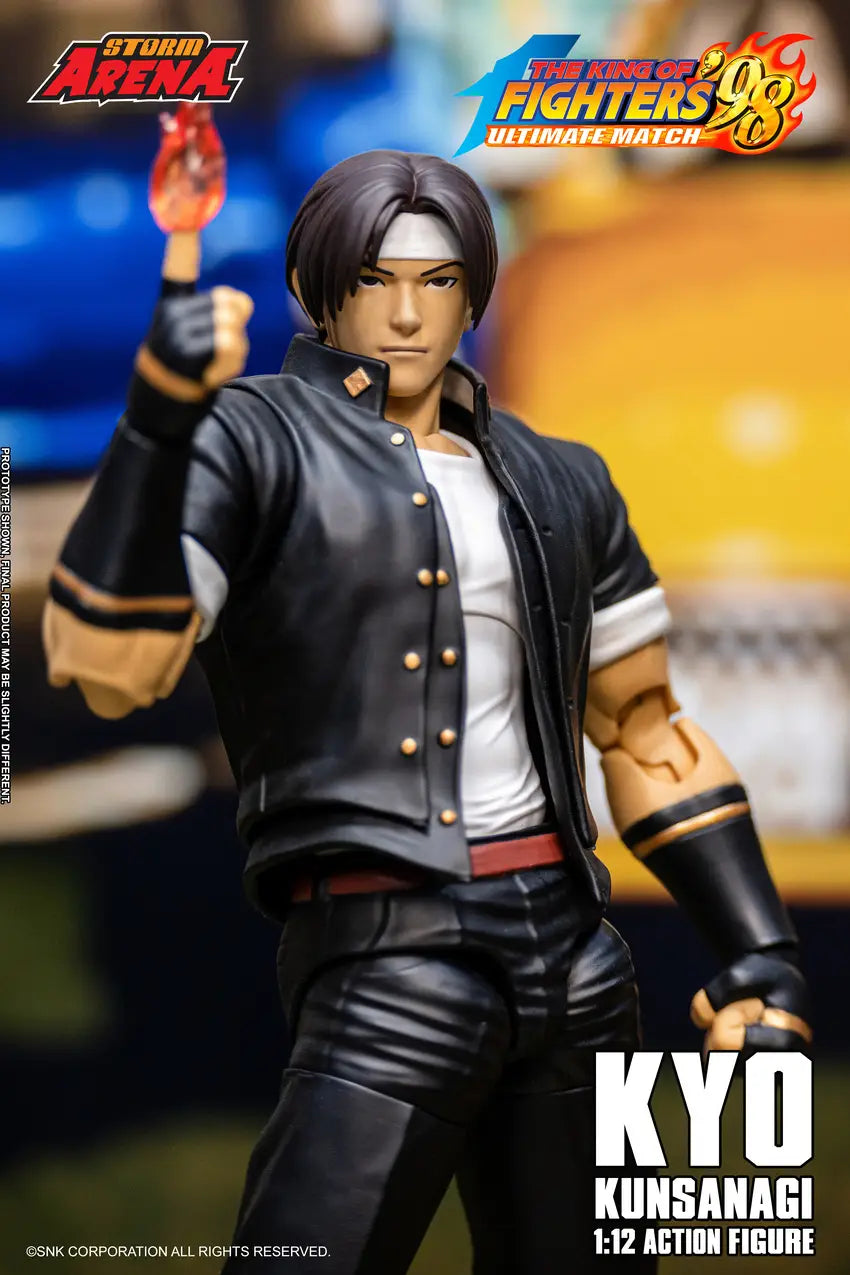 The King of Fighters '98 Ultimate Match Storm Arena Kyo Kusanagi Action Figure