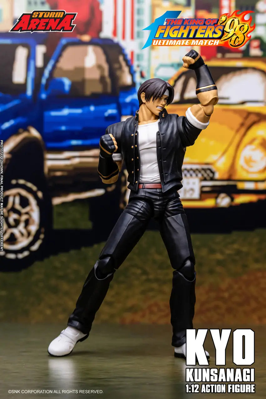 The King of Fighters '98 Ultimate Match Storm Arena Kyo Kusanagi Action Figure