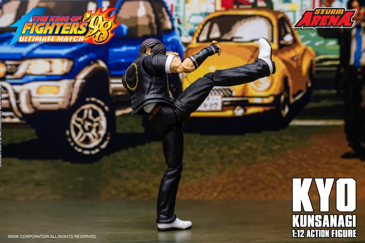 The King of Fighters '98 Ultimate Match Storm Arena Kyo Kusanagi Action Figure