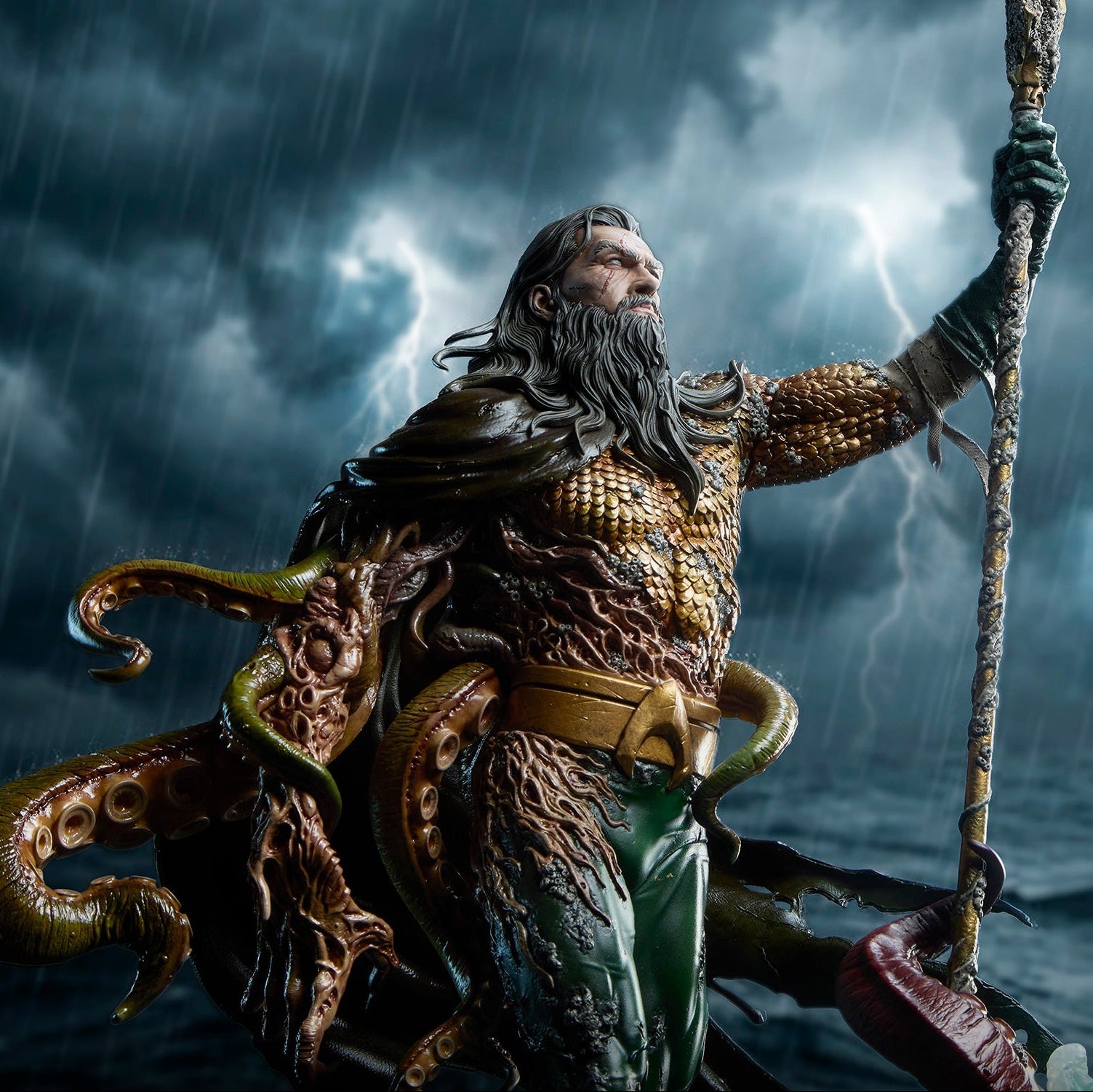 Aquaman: Lord of the Deep Premium Format By Sideshow Collectibles