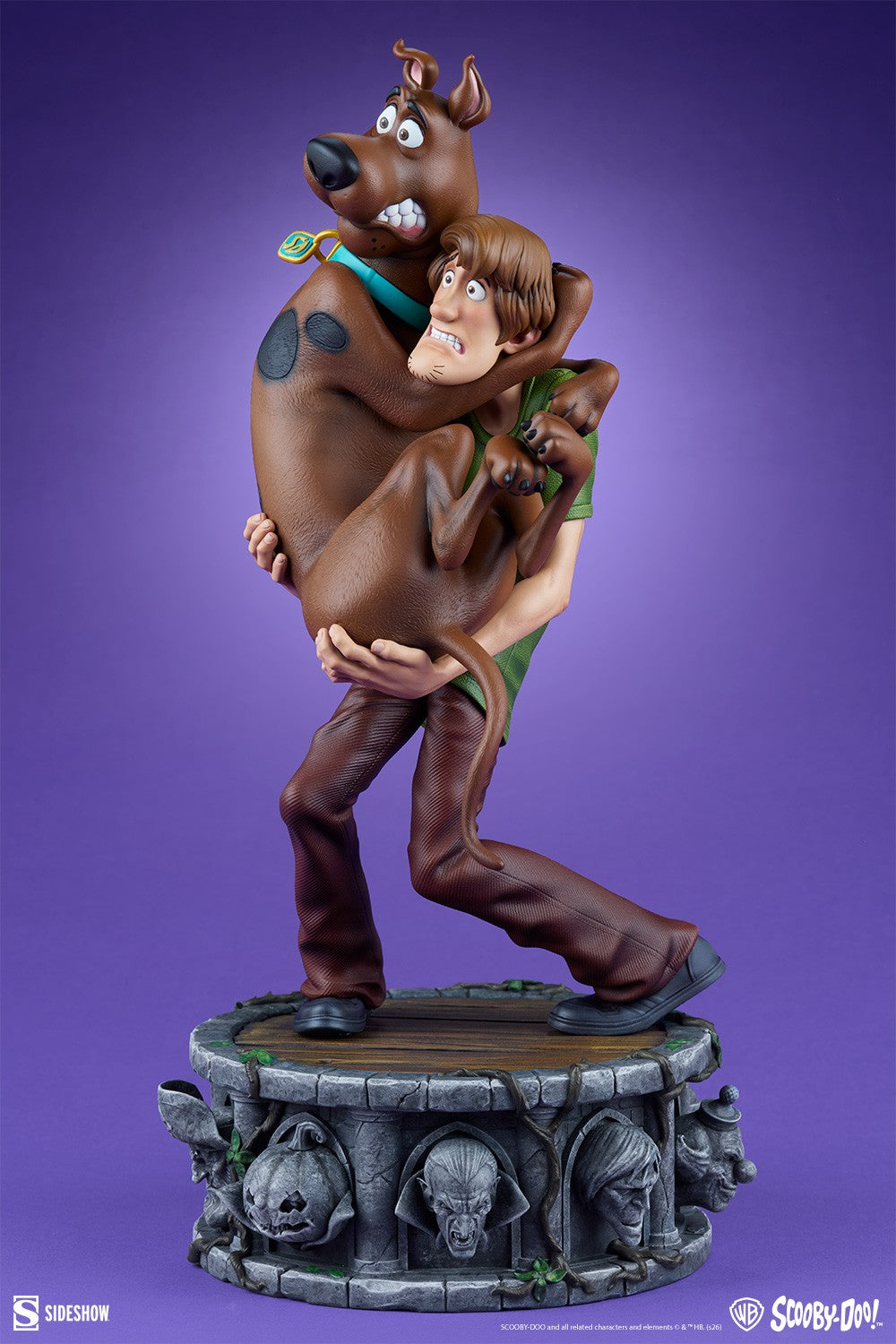 Scooby-Doo And Shaggy Statue By Sideshow Collectibles