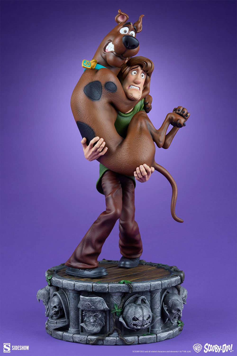 Scooby-Doo And Shaggy Statue By Sideshow Collectibles