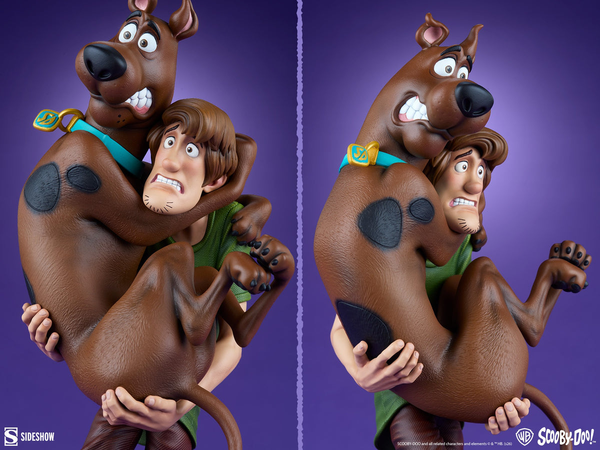 Scooby-Doo And Shaggy Statue By Sideshow Collectibles