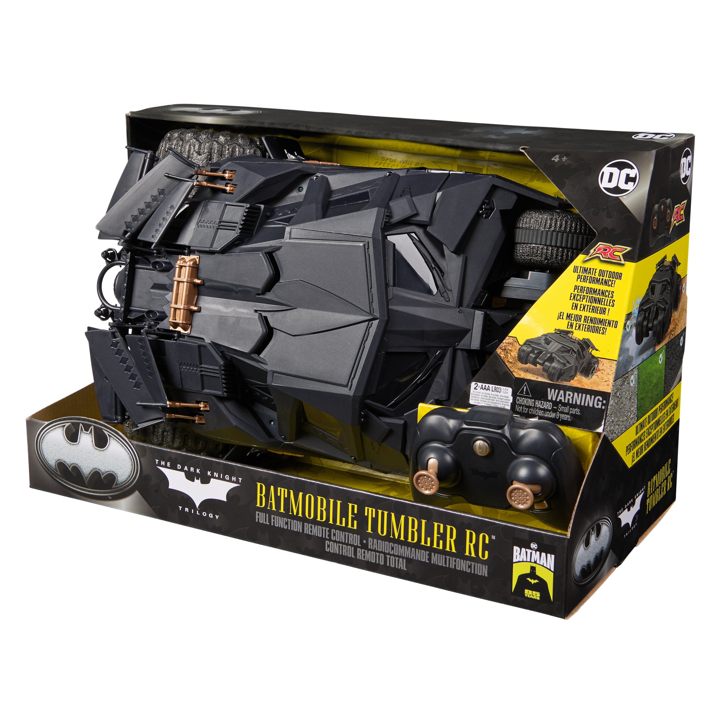 Batmobile Tumbler R/C 1:15 Scale (85th Anniversary Dark Knight Trilogy Edition) Vehicle