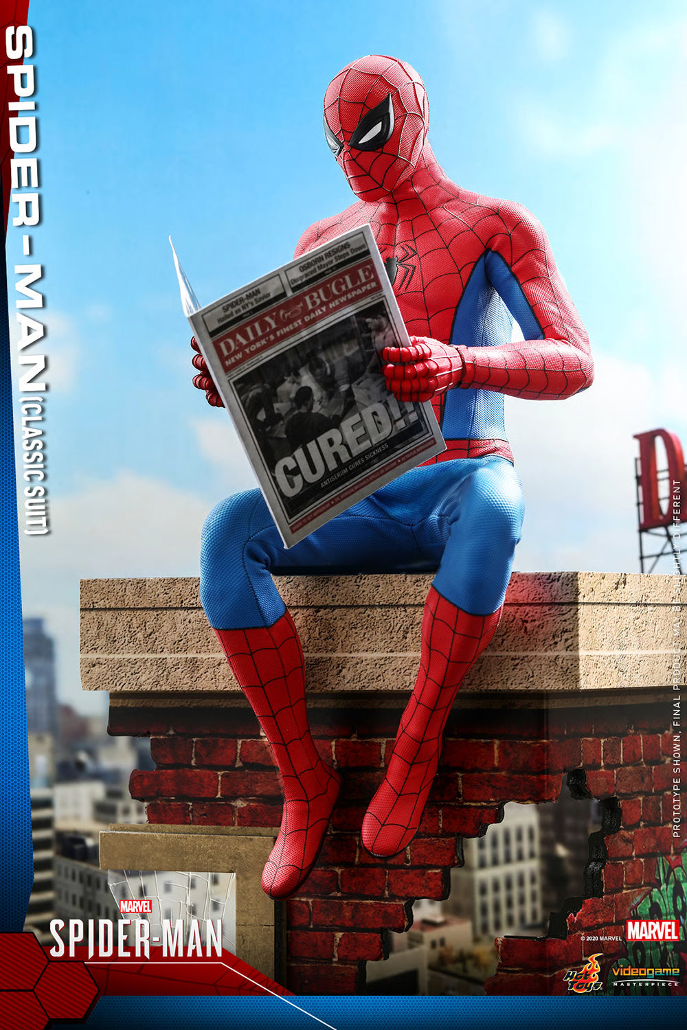 Spider-Man (Classic Suit) Sixth Scale Figure By Hot Toys