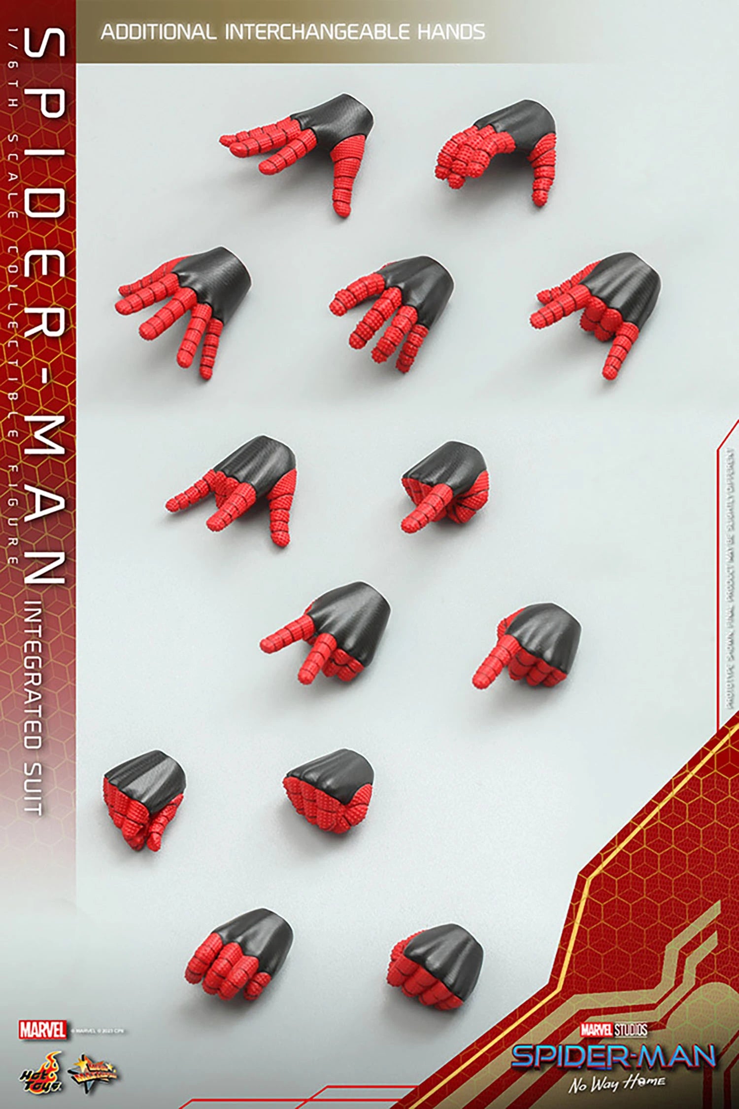 SPIDER-MAN Integrated Suit 1/6 Scale Figure By Hot Toys