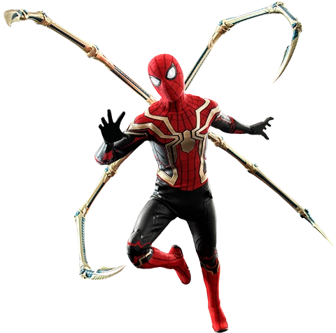 SPIDER-MAN Integrated Suit 1/6 Scale Figure By Hot Toys