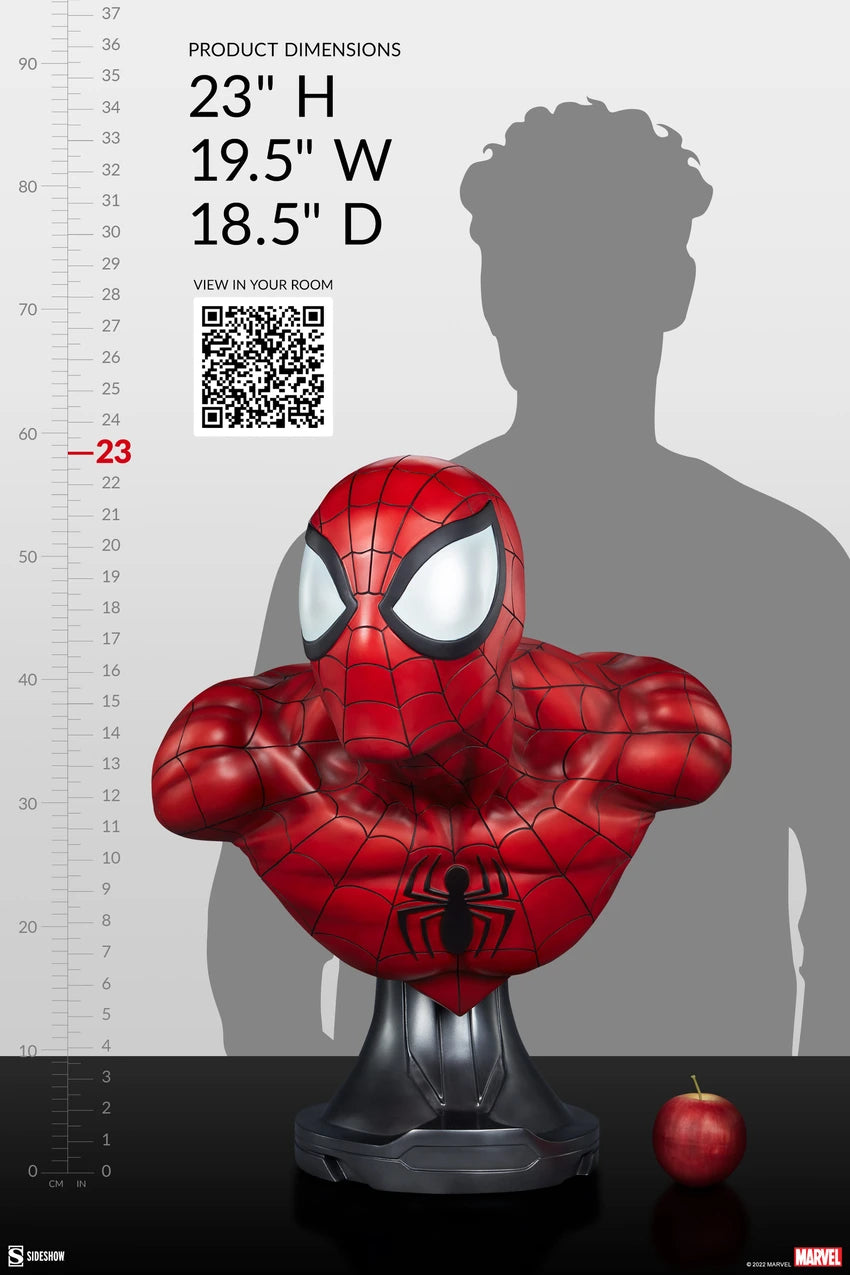 SPIDER-MAN Life-Size Bust by Sideshow Collectibles