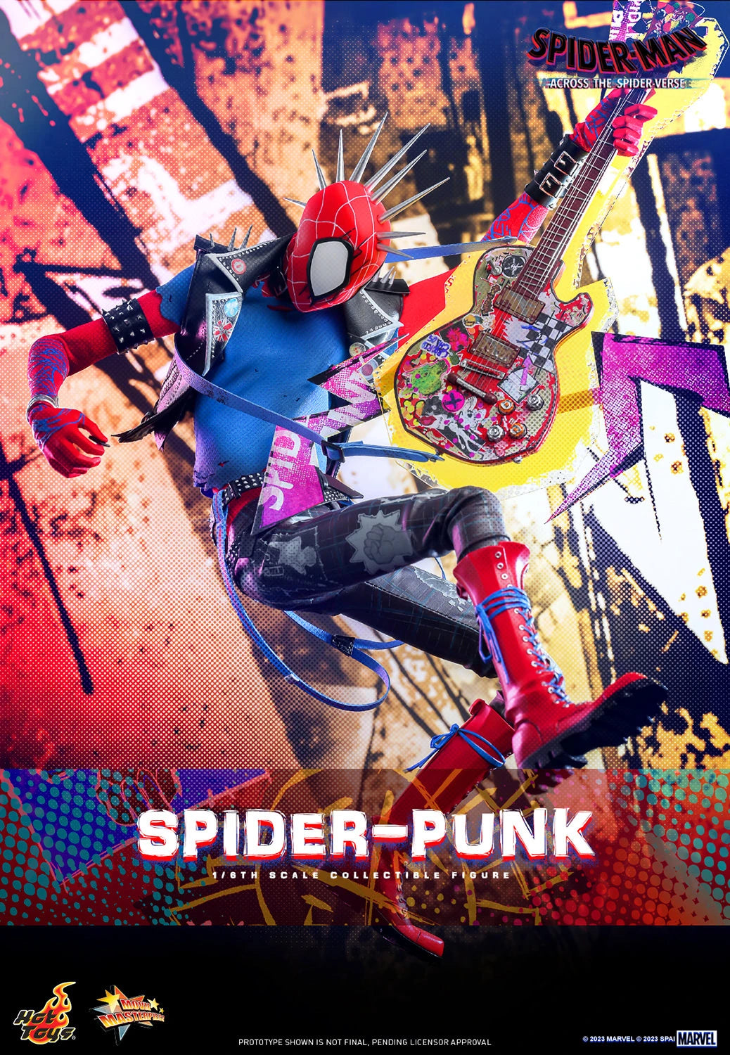 SPIDER-PUNK Sixth Scale Figure by Hot Toys