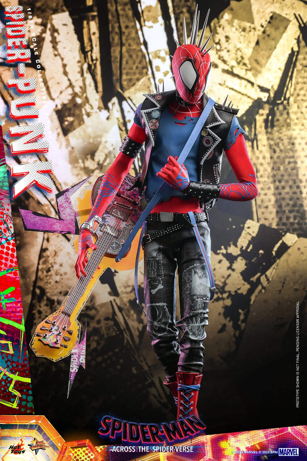 SPIDER-PUNK Sixth Scale Figure by Hot Toys