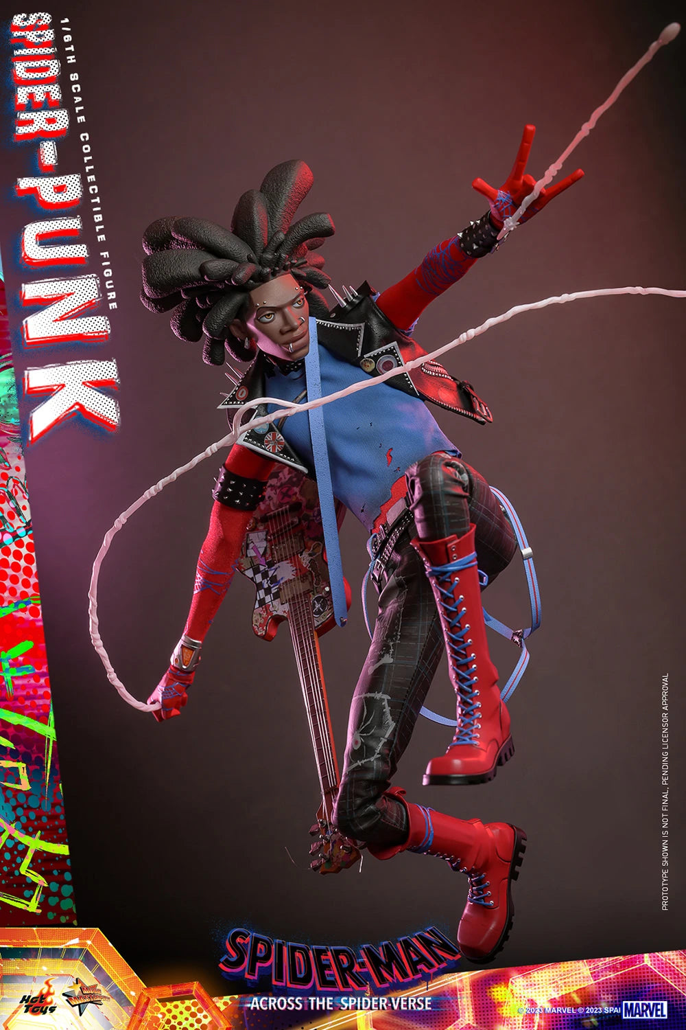 SPIDER-PUNK Sixth Scale Figure by Hot Toys
