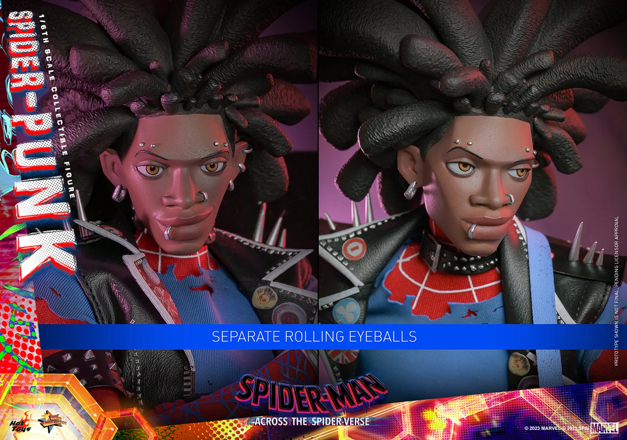 SPIDER-PUNK Sixth Scale Figure by Hot Toys