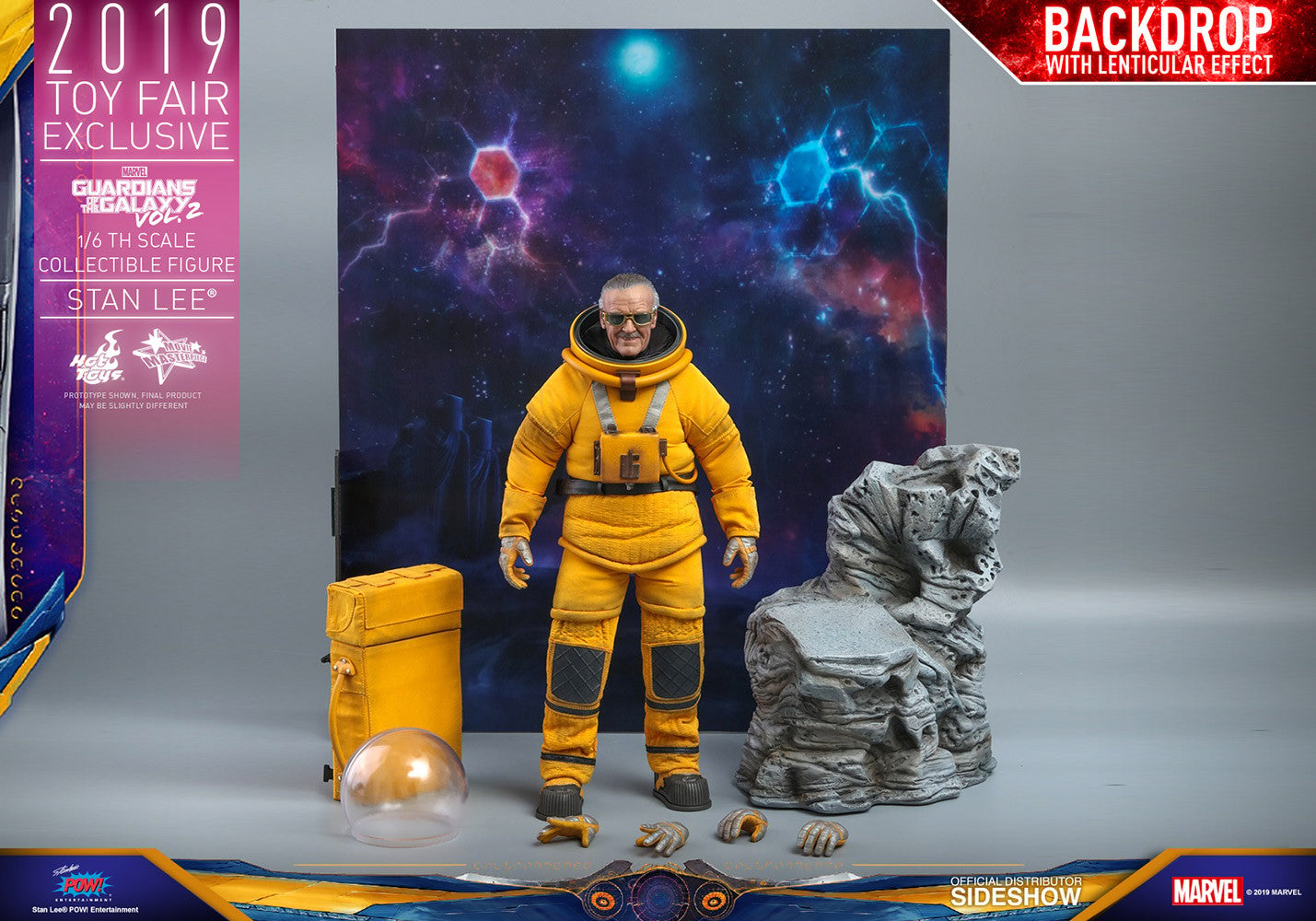 Stan Lee Guardians of the Galaxy Vol. 2 (2019 Toy Fair Exclusive) by Hot Toys