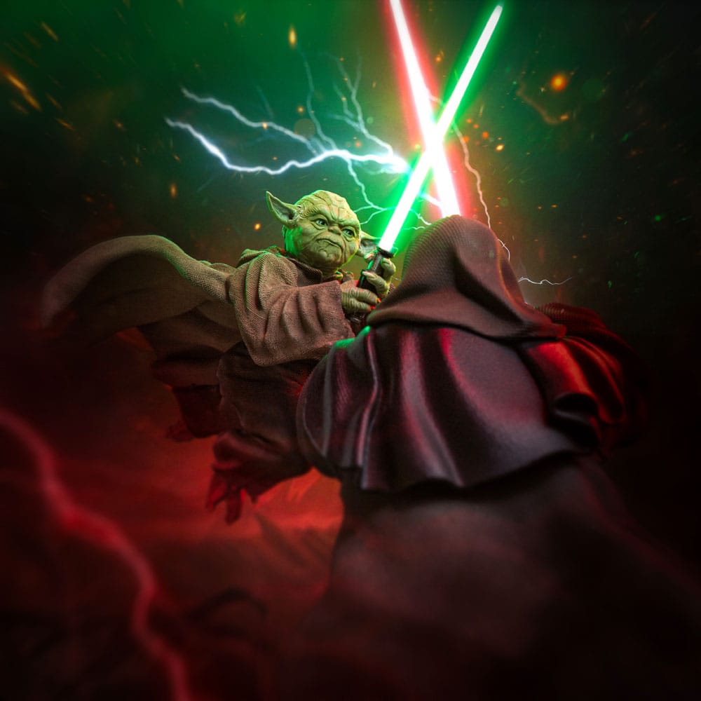 Star Wars Deluxe Yoda vs Emperor Palpatine (CCXP Exclusive 2024)