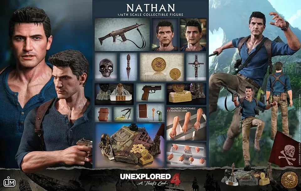 LIMTOYS LIM012 1/6 Uncharted 4 Nathan Drake Figure