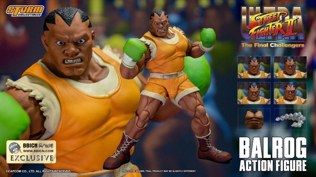 Balrog 1:12 Scale Action Figure (yellow costume) BBICN Exclusive Figure