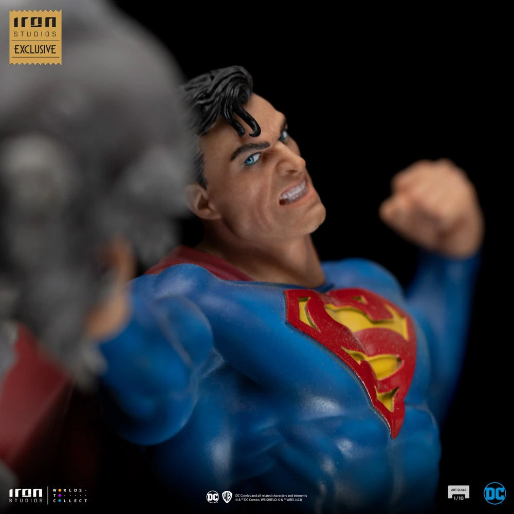 SUPERMAN VS DOOMSDAY 1:10 Scale Statue by Iron Studios CCXP Exclusive