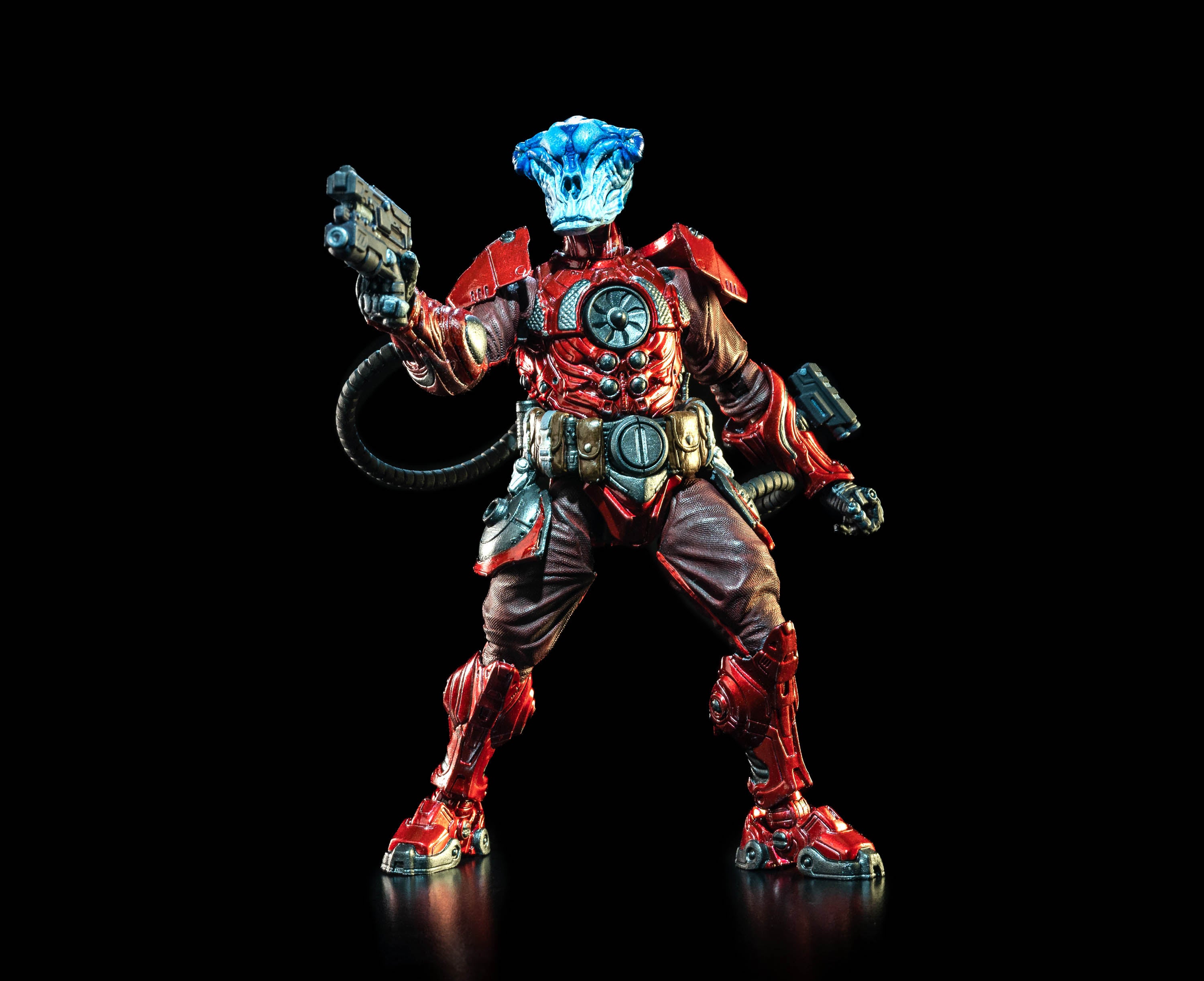 Cosmic Legions Outpost Zaxxius T.U.5.C.C. Pilot Action Figure
