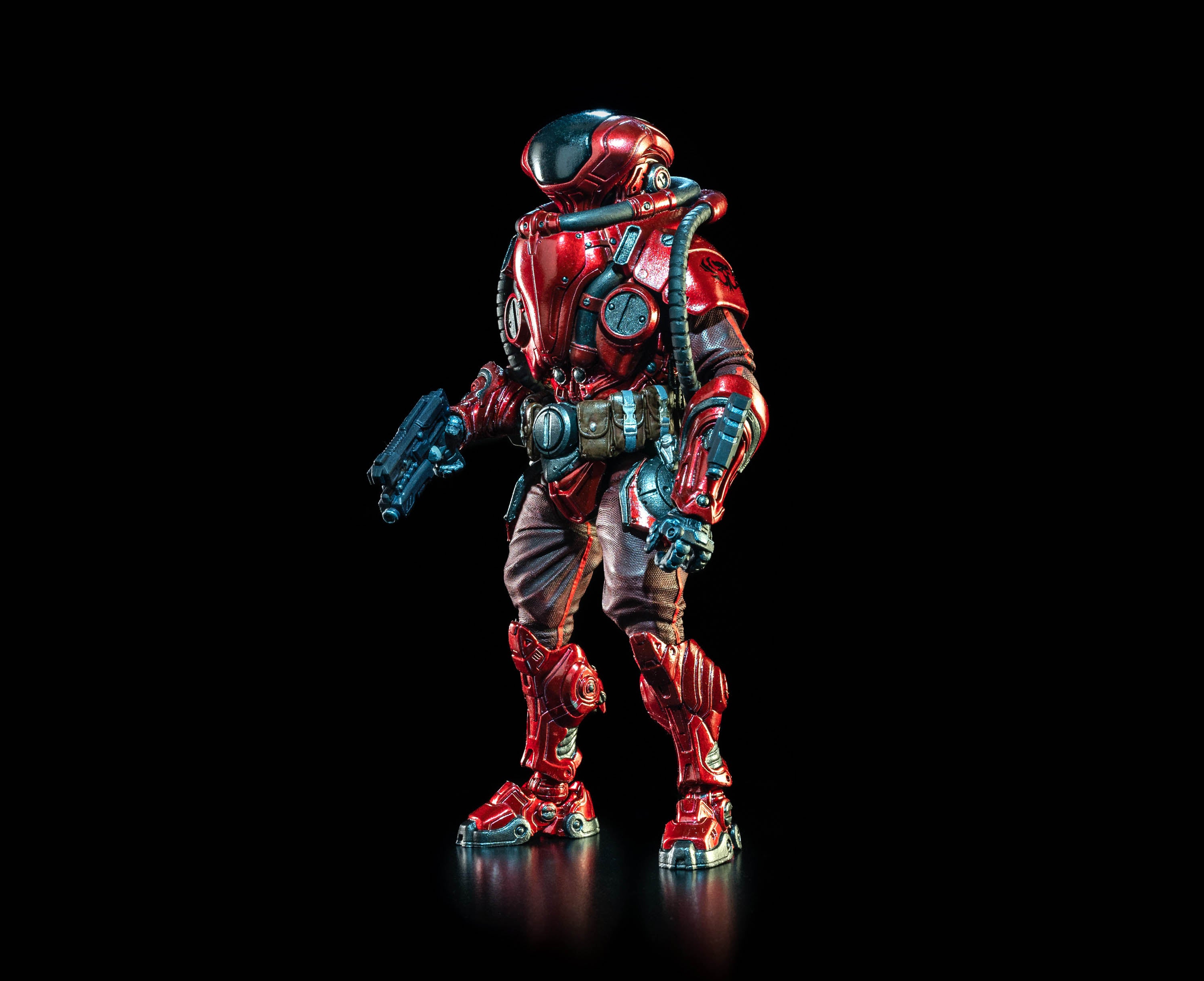 Cosmic Legions Outpost Zaxxius T.U.5.C.C. Pilot Action Figure