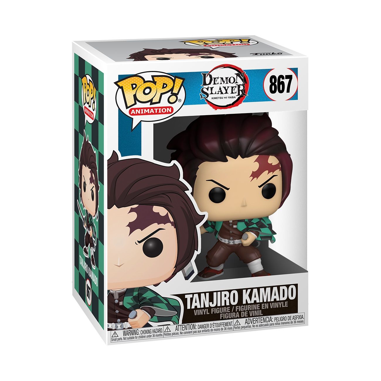 Demon Slayer Tanjiro Kamado  Vinyl Figure By Funko Pop!