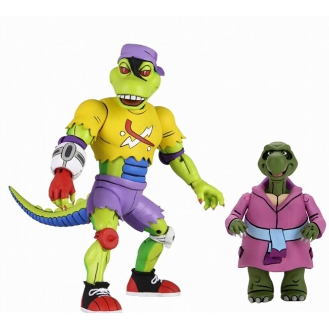 Teenage Mutant Ninja Turtles Mondo Gecko w/Kerma Ultimate Figure.