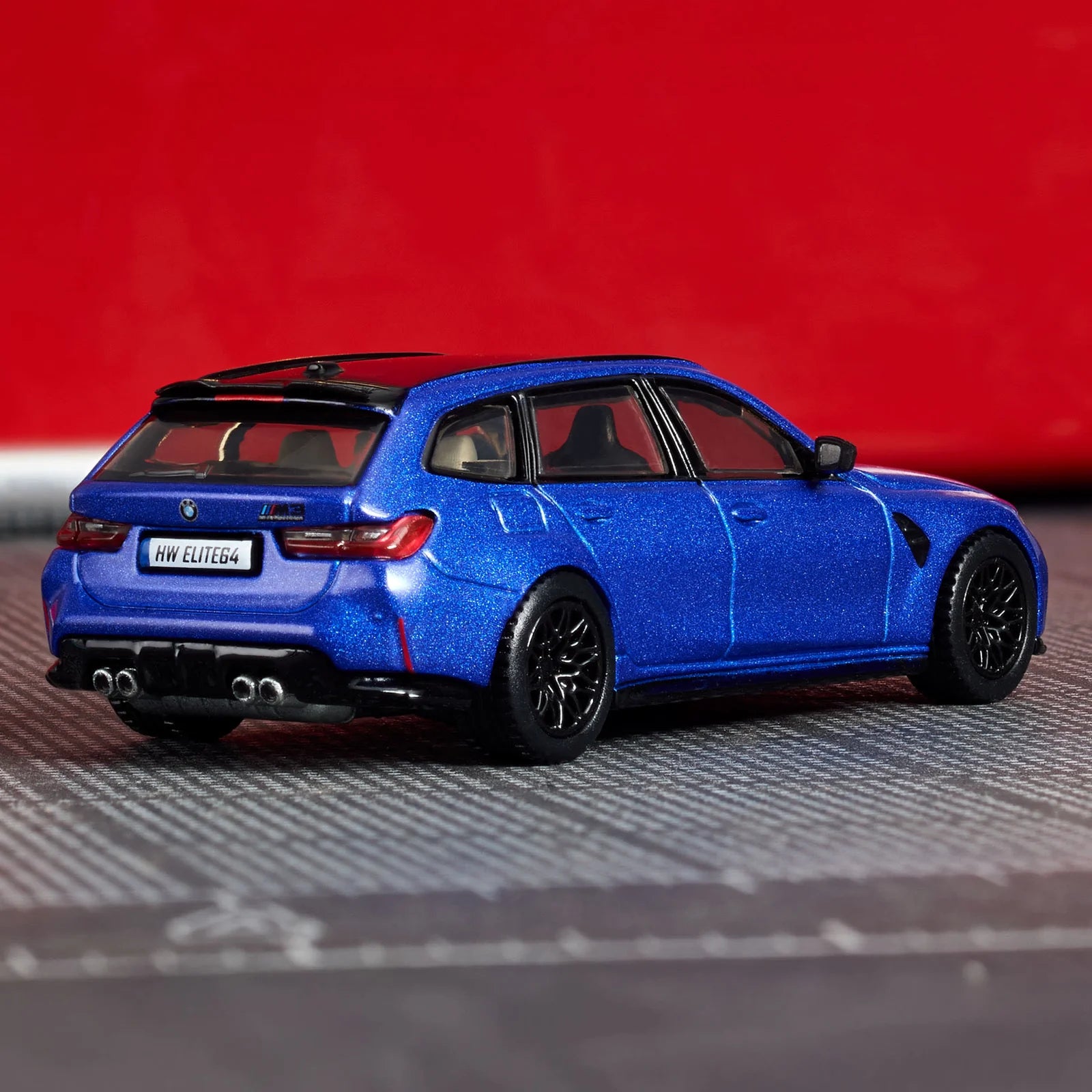 Hot Wheels Elite 64 BMW M3 Touring (Blue)